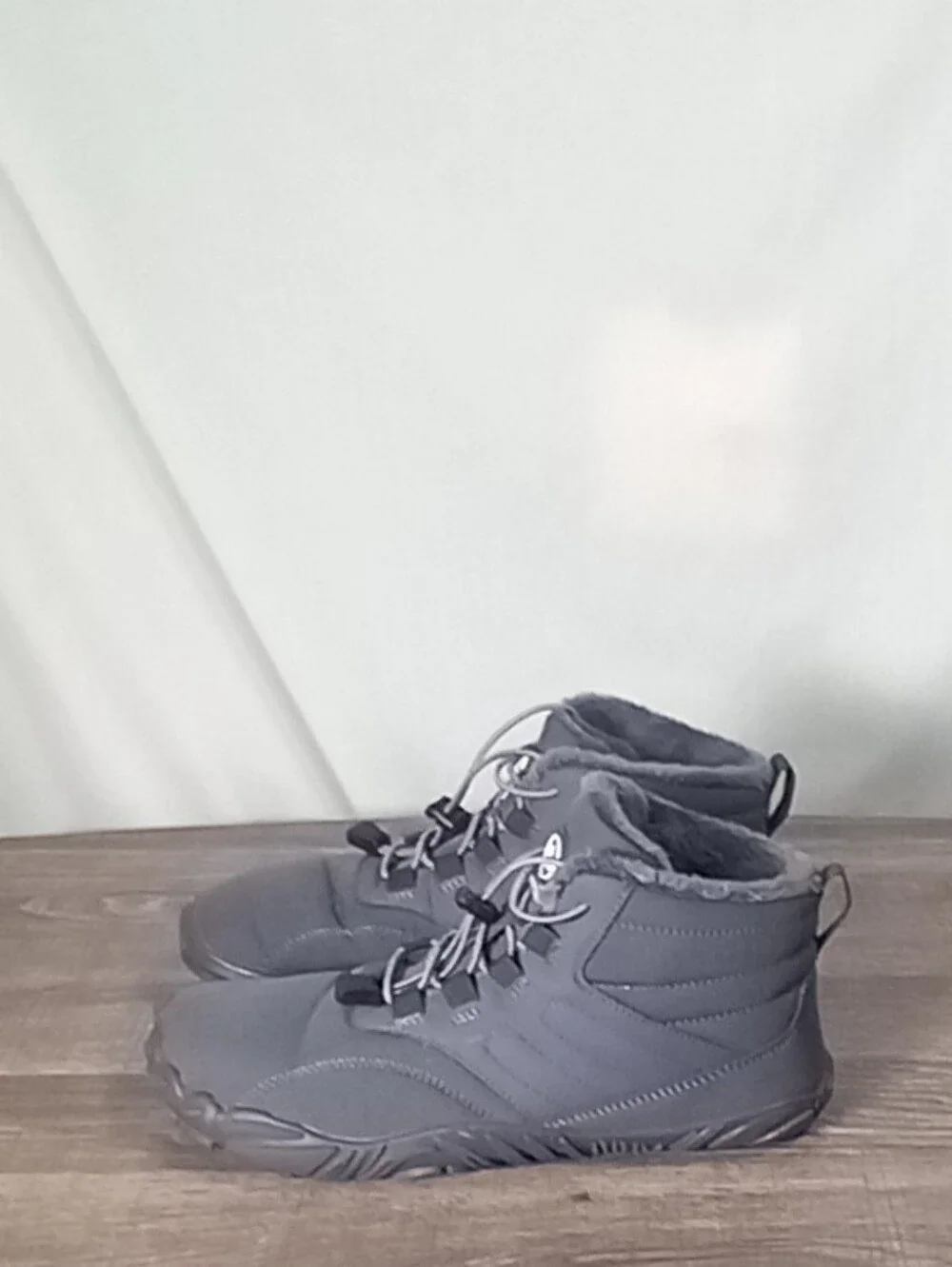 Hike Casper Pro Gray Waterproof Winter Barefoot Shoes Size 10